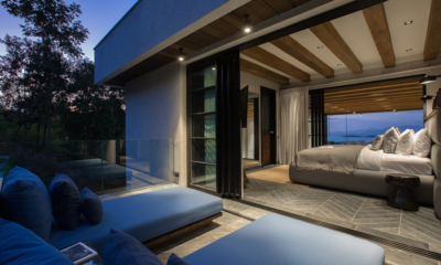 Villa Orca Bedroom and Balcony with View | Choeng Mon, Koh Samui