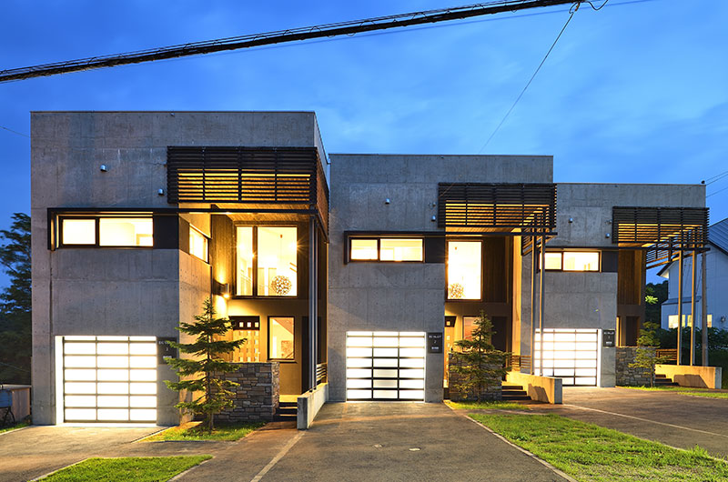 Big Valley Exterior at Night | Hirafu, Niseko