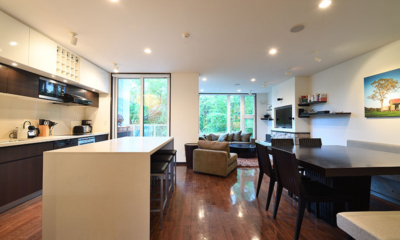 Big Valley Three Living, Kitchen and Dining Area with View | Hirafu, Niseko