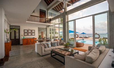 The Beach House Mirissa Living Room with View | Mirissa, Sri Lanka