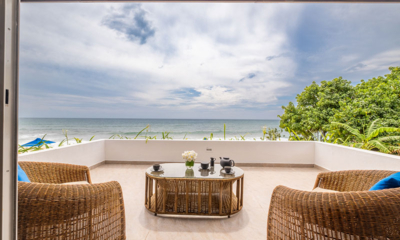 The Beach House Ocean Balcony Suite Balcony with Seating Area | Mirissa, Sri Lanka
