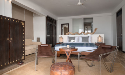 The Beach House Beach Suite Bedroom with Seating Area | Mirissa, Sri Lanka