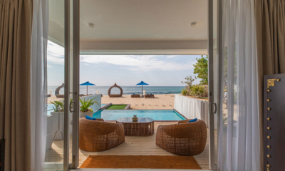 The Beach House Beach Suite Bedroom with Personal Pool | Mirissa, Sri Lanka