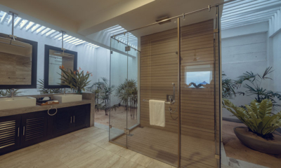 The Beach House Beach Suite His and Hers Bathroom with Shower | Mirissa, Sri Lanka