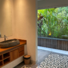 Villa Bogor His and Hers Bathroom with View | Canggu, Bali