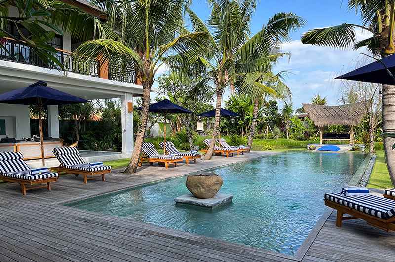Villa Bogor Pool Side Sun Beds | Canggu, Bali