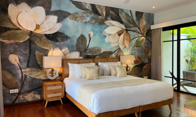 Villa Bogor Bedroom with Wall Art | Canggu, Bali