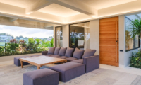 The V House Outdoor Lounge Area with Garden View | Canggu, Bali