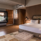 The V House Spacious Bedroom with Wooden Floor | Canggu, Bali