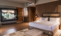 The V House Spacious Bedroom with Wooden Floor | Canggu, Bali
