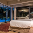 The V House Bedroom View at Night | Canggu, Bali