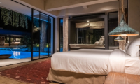 The V House Bedroom View at Night | Canggu, Bali