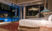 The V House Bedroom View at Night | Canggu, Bali