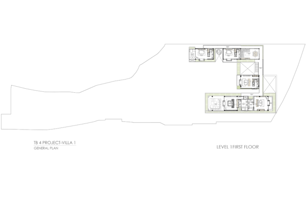 The V House Floorplan One | Canggu, Bali