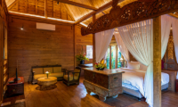 Villa Kapungkur Spacious Bedroom with Sofa and TV | Canggu, Bali