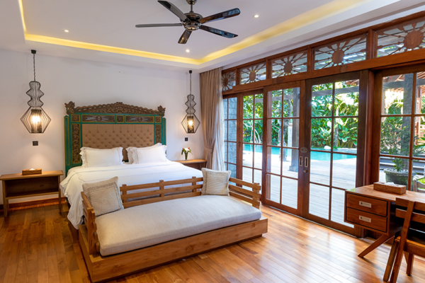 Villa Kapungkur Bedroom with Pool View | Canggu, Bali