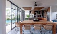 Villa Nonnavana Dining with Pool View | Canggu, Bali