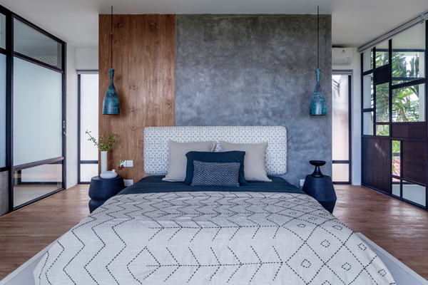 Villa Nonnavana Bedroom with Lamps | Canggu, Bali Villa Nonnavana Bedroom with Lamps | Canggu, Bali