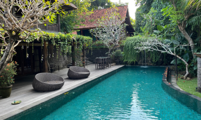 Villa Kapungkur Pool Side Seating Area | Canggu, Bali