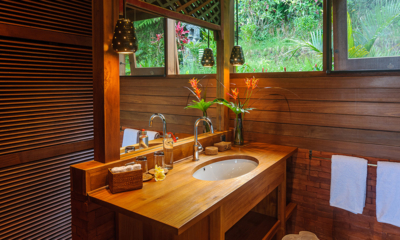 Alam Mountain Bathroom with View | Tabanan, Bali