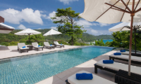 Villa Katamalee Pool Side Loungers with Sea View | Kata Noi, Phuket