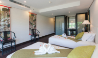Villa Katamalee Twin Bedroom with Seating Area | Kata Noi, Phuket