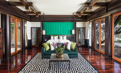 Villa Purissara First Master Bedroom with Wooden Floor | Kamala, Phuket