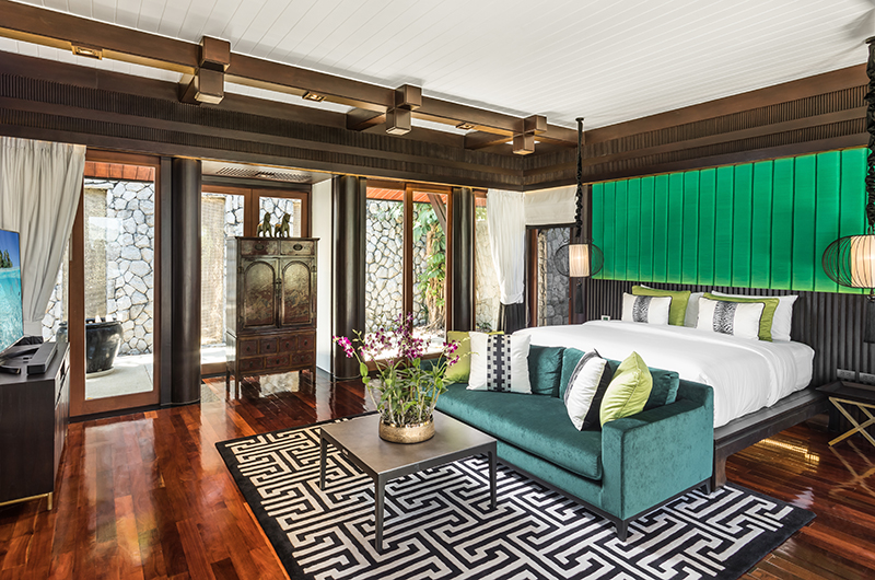 Villa Purissara First Master Bedroom with TV | Kamala, Phuket