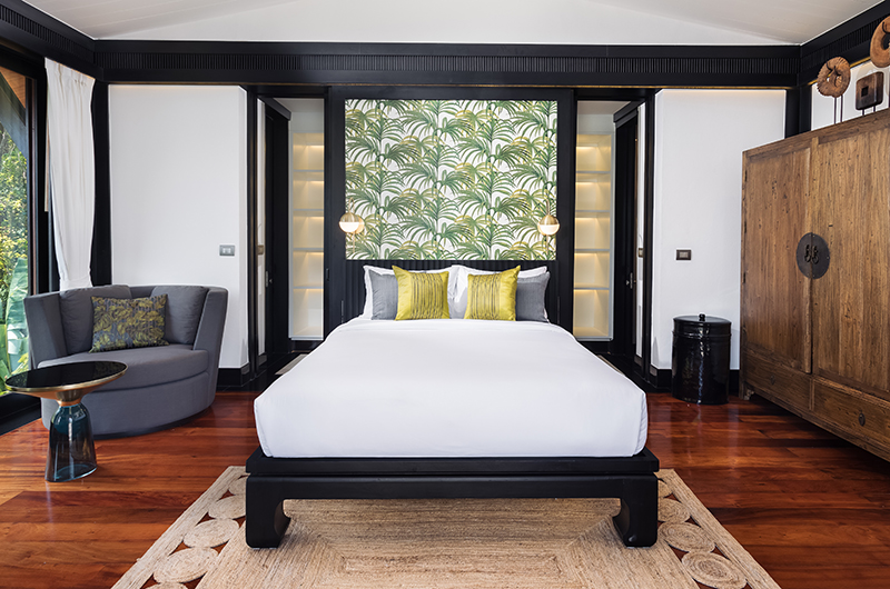 Villa Purissara Bedroom with Wooden Floor | Kamala, Phuket