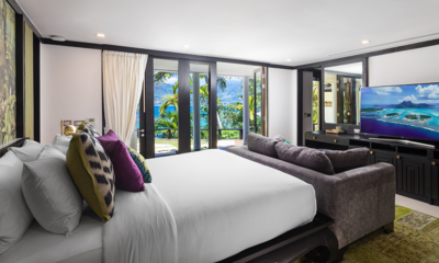 Villa Purissara Bedroom with TV | Kamala, Phuket