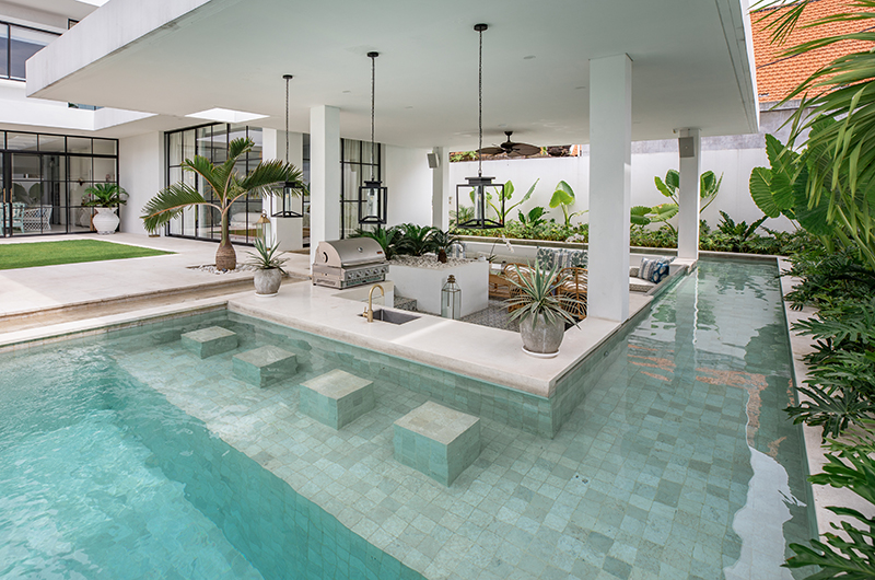 Umbala The House Pool Side Seating Area | Umalas, Bali