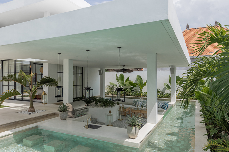 Umbala The House Pool Side Lounge Area | Umalas, Bali