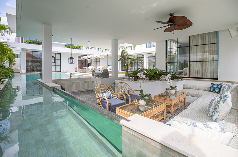 Umbala The House Pool Side Living Area | Umalas, Bali