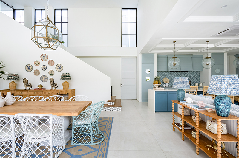 Umbala The House Living and Dining Area with Up-Stairs | Umalas, Bali