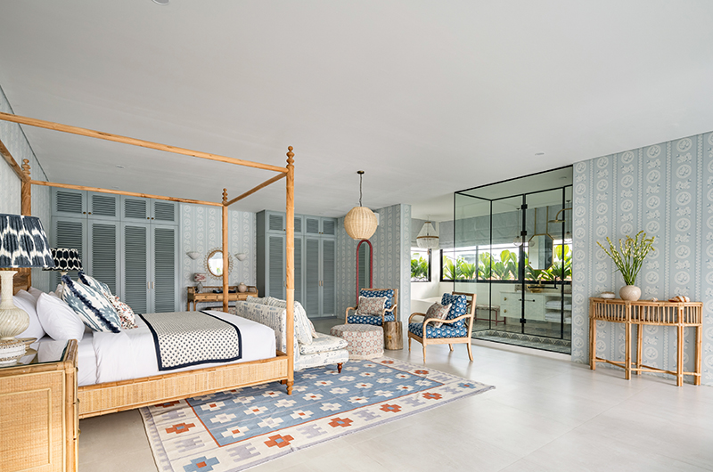 Umbala The House Spacious Bedroom with Four Poster Bed | Umalas, Bali