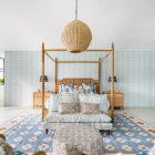 Umbala The House Bedroom with Four Poster Bed and Sofa | Umalas, Bali