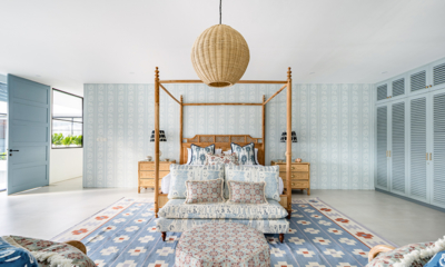 Umbala The House Bedroom with Four Poster Bed and Sofa | Umalas, Bali