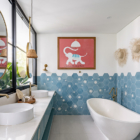 Umbala The House His and Hers Bathroom with Bathtub | Umalas, Bali