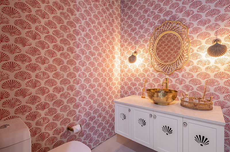 Umbala The House Bathroom with Lights | Umalas, Bali