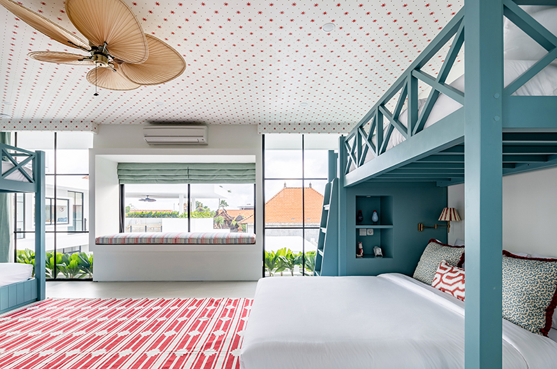 Umbala The House Bedroom with Bunk Beds | Umalas, Bali