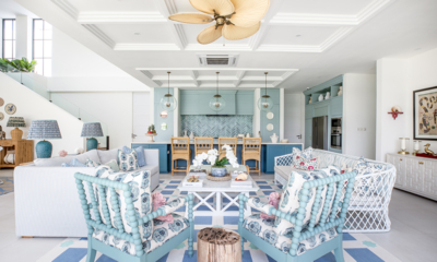 Umbala The House Living Area with Fresh Flowers | Umalas, Bali