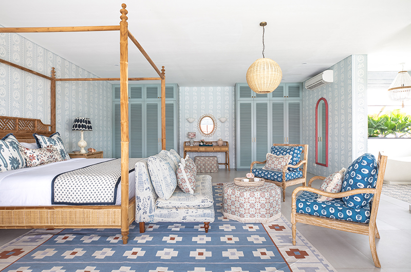 Umbala The House Master Bedroom with Carpet | Umalas, Bali