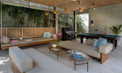 Villa Damai Open Plan Lounge Area with Billiard Table | Umalas, Bali