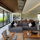 Villa Babadan Living and Dining Area with Garden View | Canggu, Bali