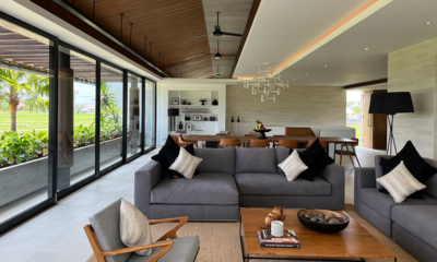 Villa Babadan Living and Dining Area with Garden View | Canggu, Bali