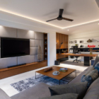 Villa Babadan Lounge Area with TV | Canggu, Bali