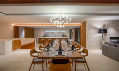 Villa Babadan Dining Area with Crockery | Canggu, Bali