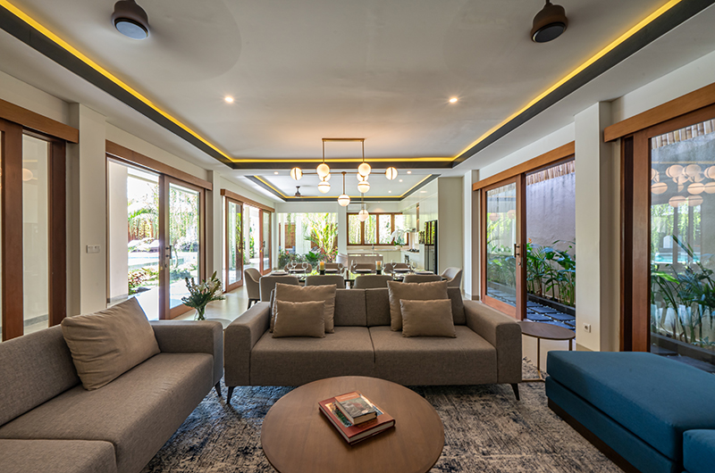 Villa Reillo Indoor Living and Dining Area | Canggu, Bali