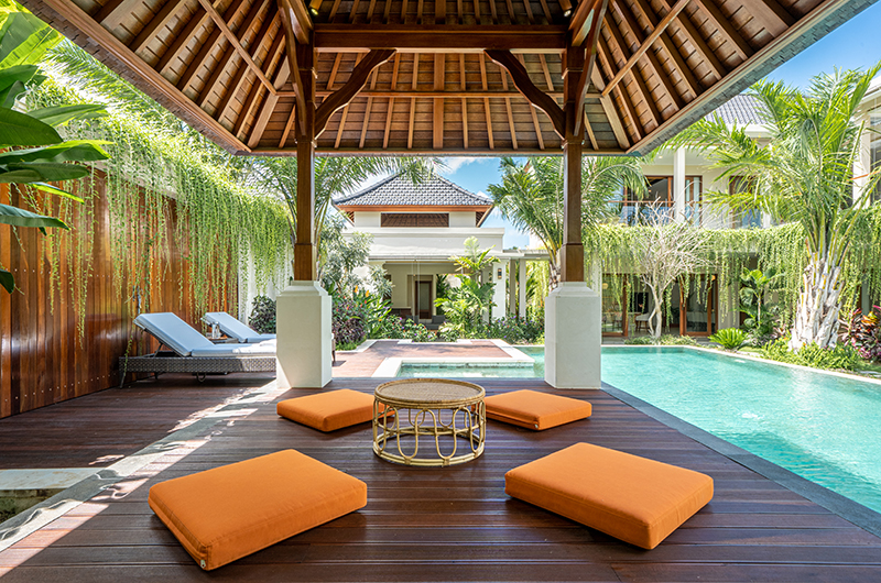Villa Reillo Pool Side Seating Area | Canggu, Bali