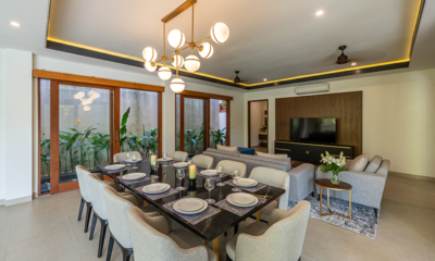 Villa Reillo Living and Dining Area | Canggu, Bali